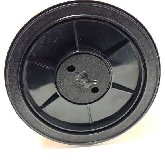 VINTAGE JAPAN ORANGE CHROME 1.9L AIR POT THERMOS INSULATED DESIGNER MID CENTURY - Picture 8 of 11